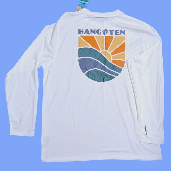 Hang Ten Other - Hang Ten Men’s XL Rash guards Switchfoot Long Sleeve Sun Tee Shirt UPF 50+ NWT